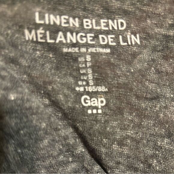 GAP Linen Blend T-Shirt - Picture 3 of 3